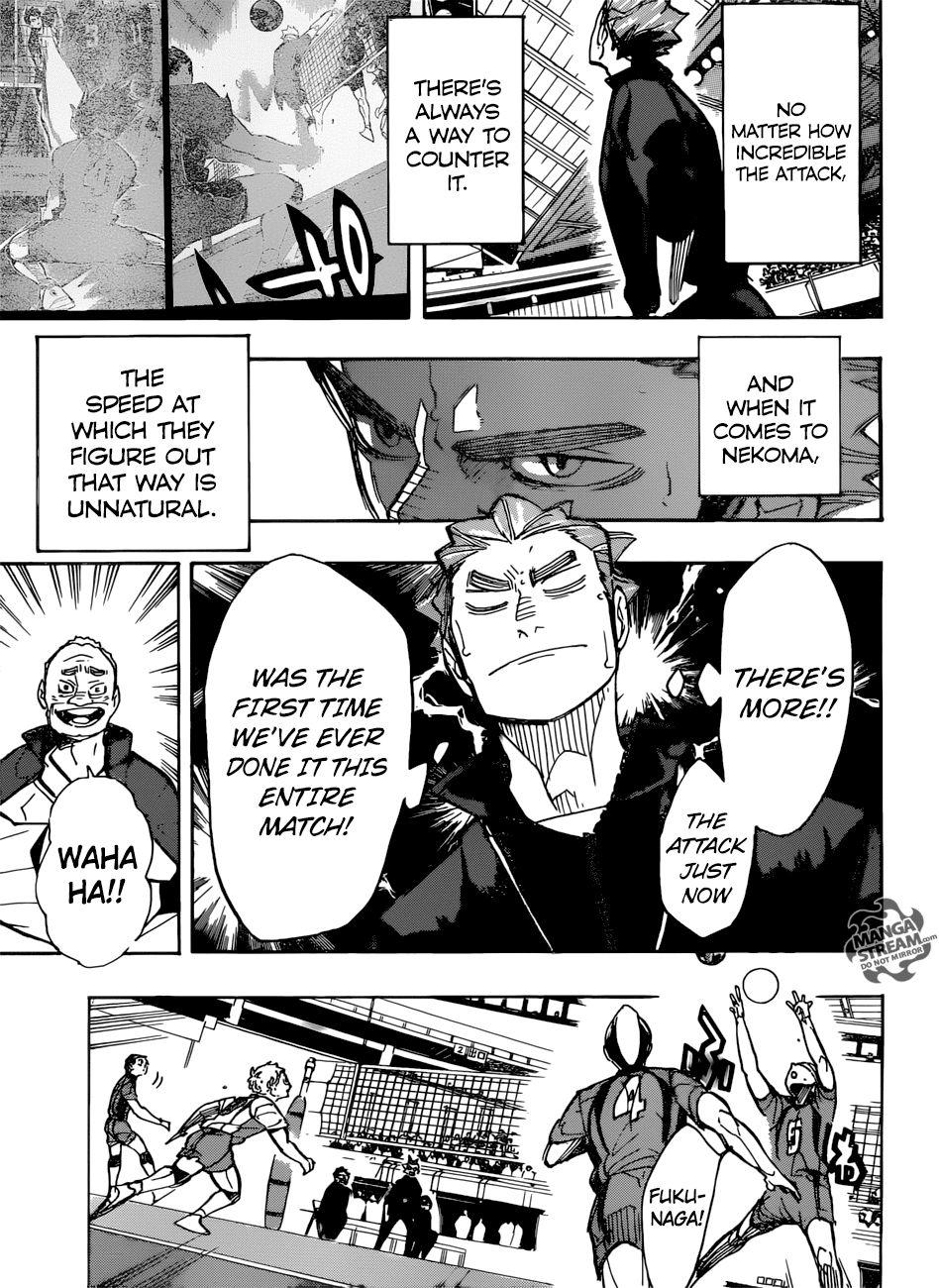 Haikyuu!!, Chapter 303 image 04
